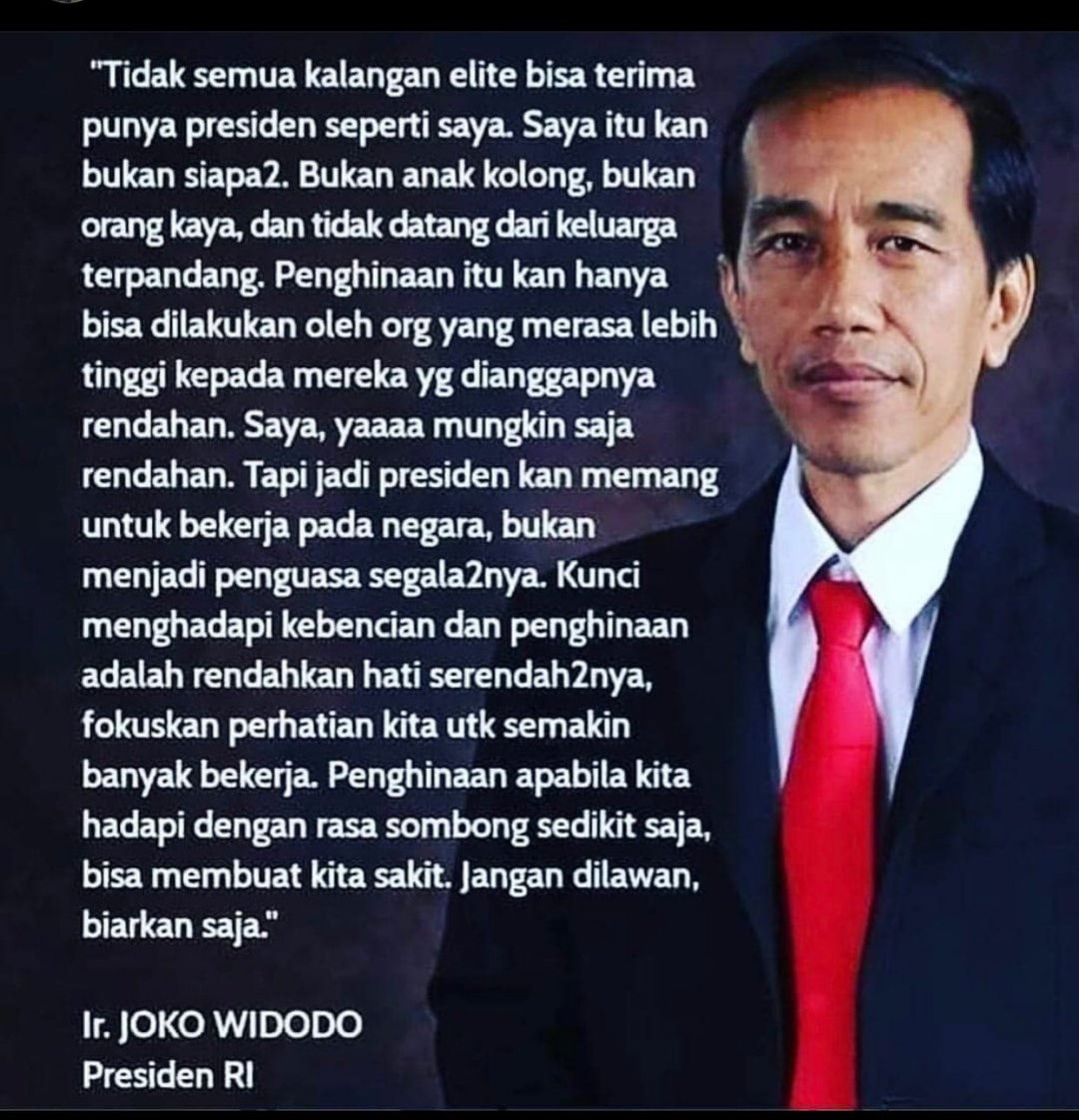 Pak <a href="/jokowi/">Joko Widodo</a> kerja saja, semoga bisa membawa rakyat secepatnya lepas dari Pandemi ini. Untuk melawan perusuh negeri, biar kami yang hadapi.

#KitaYakinJokowi