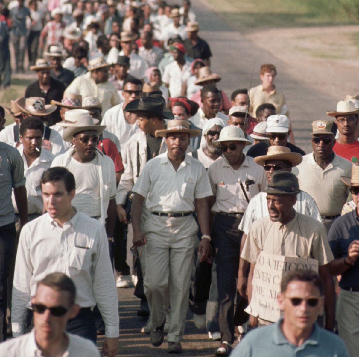 BerniceKing's tweet image. Sharing these color photos to remind us that the Civil Rights Movement was not that long ago, that Jim Crow laws still resonate, and that the struggle for equity and racial justice continues.