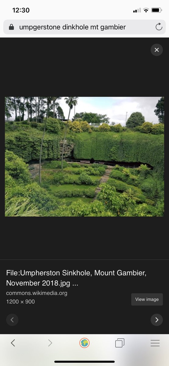 Sunken garden Mt Gambier