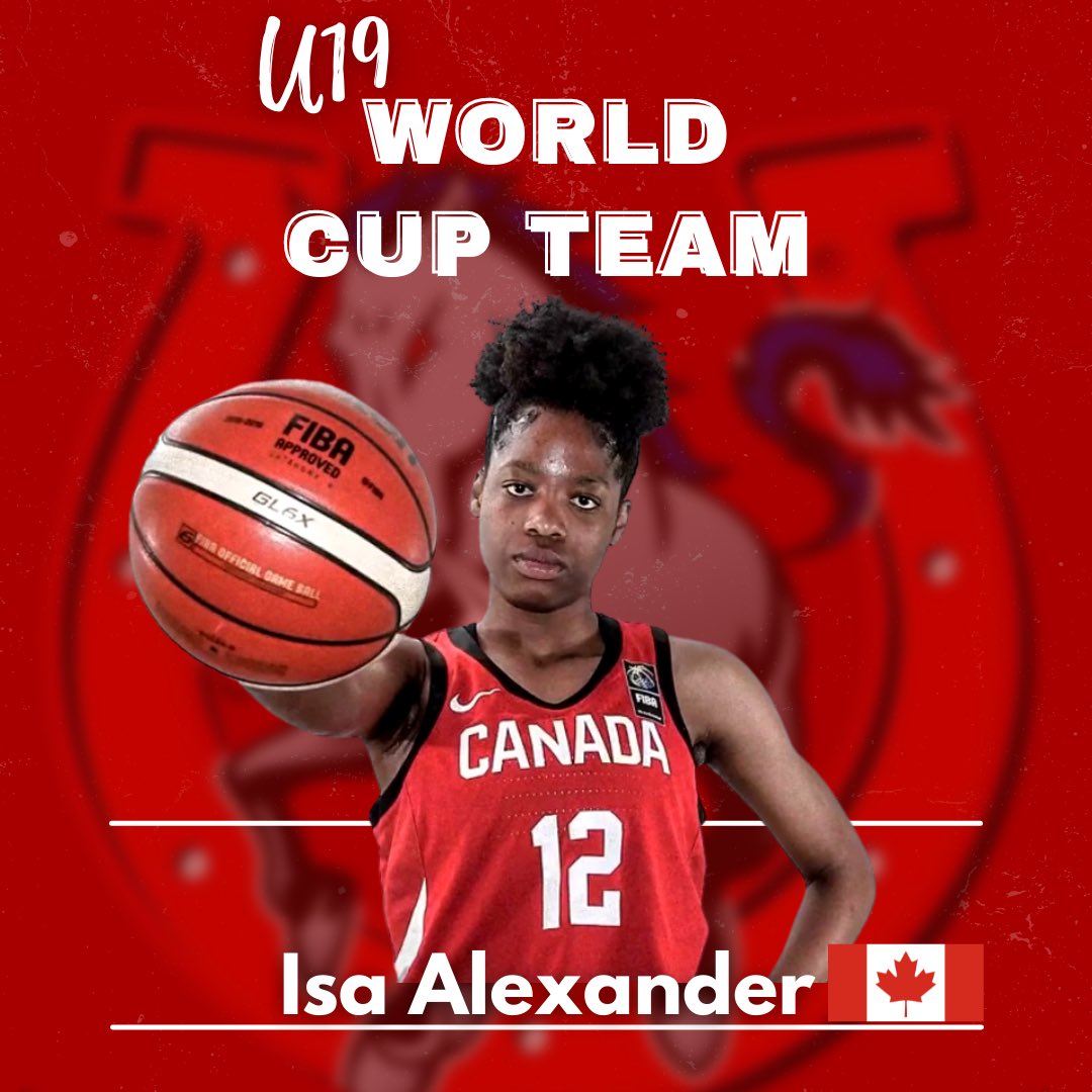 Huge congratulations to Isa Alexander for being selected to U19 Team Canada 🇨🇦🇨🇦!!! We are so proud of you and know you’ll represent us well on the international stage. Good luck!! 🍁🎉 #ForeverAColt