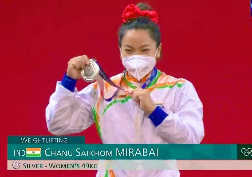 shalabhmani's tweet photo. शानदार उपलब्धि @mirabai_chanu , 130 करोड़ हिंदुस्तानियों को आपने गौरवान्वित किया, सैल्यूट !! https://t.co/deTT3vN1a5