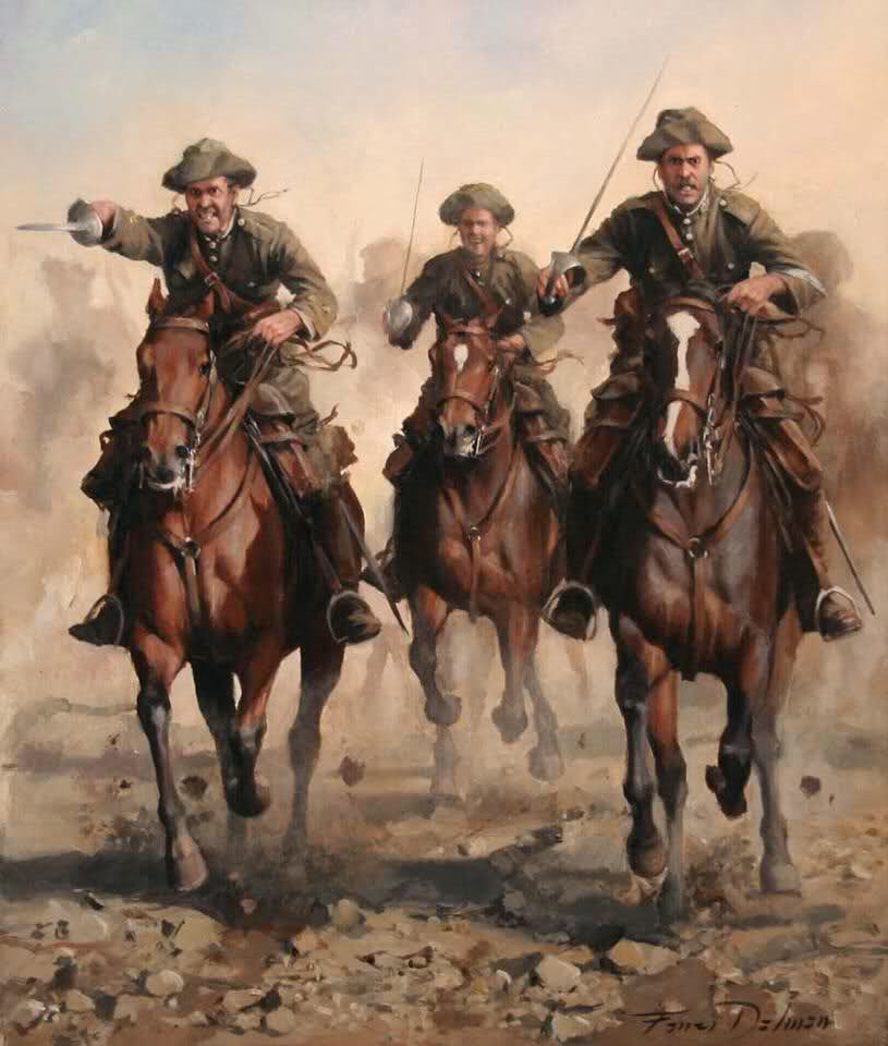 APROGC's tweet photo. Se formaron donde nosotros. Sus valores eran los de nosotros. 
Su amor por España era el de nosotros. Su compañerismo era el de nosotros. Hace cien años, el Regimiento Alcántara cubrió la retirada de sus camaradas. Murieron 551 de 691. Orgullosos de ser militares
#HablandoCLARO🇪🇸 https://t.co/yTuSvbat9z