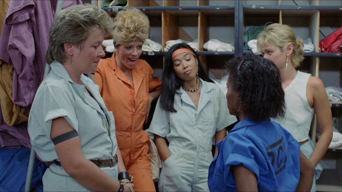 AngusKohm's tweet photo. #FridayNightAtTheHomeDriveIn
Vendetta (1986) by #BruceLogan
w/#KarenChase #SandyMartin #RobertaCollins
A stuntwoman gets herself thrown into prison to avenge the death of her sister.
"All she wants is justice. All it takes is murder."
#WomenInPrison
#NotQuiteClassicCinema https://t.co/6NtghYL8Ax