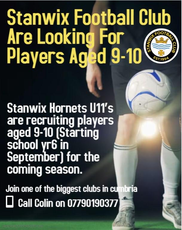 Col140's tweet photo. Please share....⁦@CumberlandFA⁩ #grassrootsfootball https://t.co/JlOptvqScq