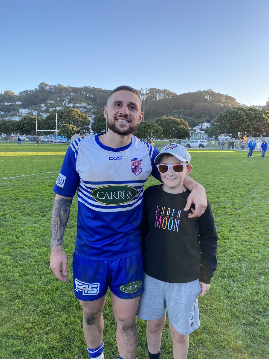 Massive shoutout to <a href="/Tj_Perenara/">Tj Perenara</a>, one of the true good guys of NZ Rugby. He knows the value of the grassroots game and loves to get out for his beloved <a href="/NorthsURFC/">Northern United Rugby Football Club</a> whenever he can. Always has time for a chat with the kids. A great role model!
