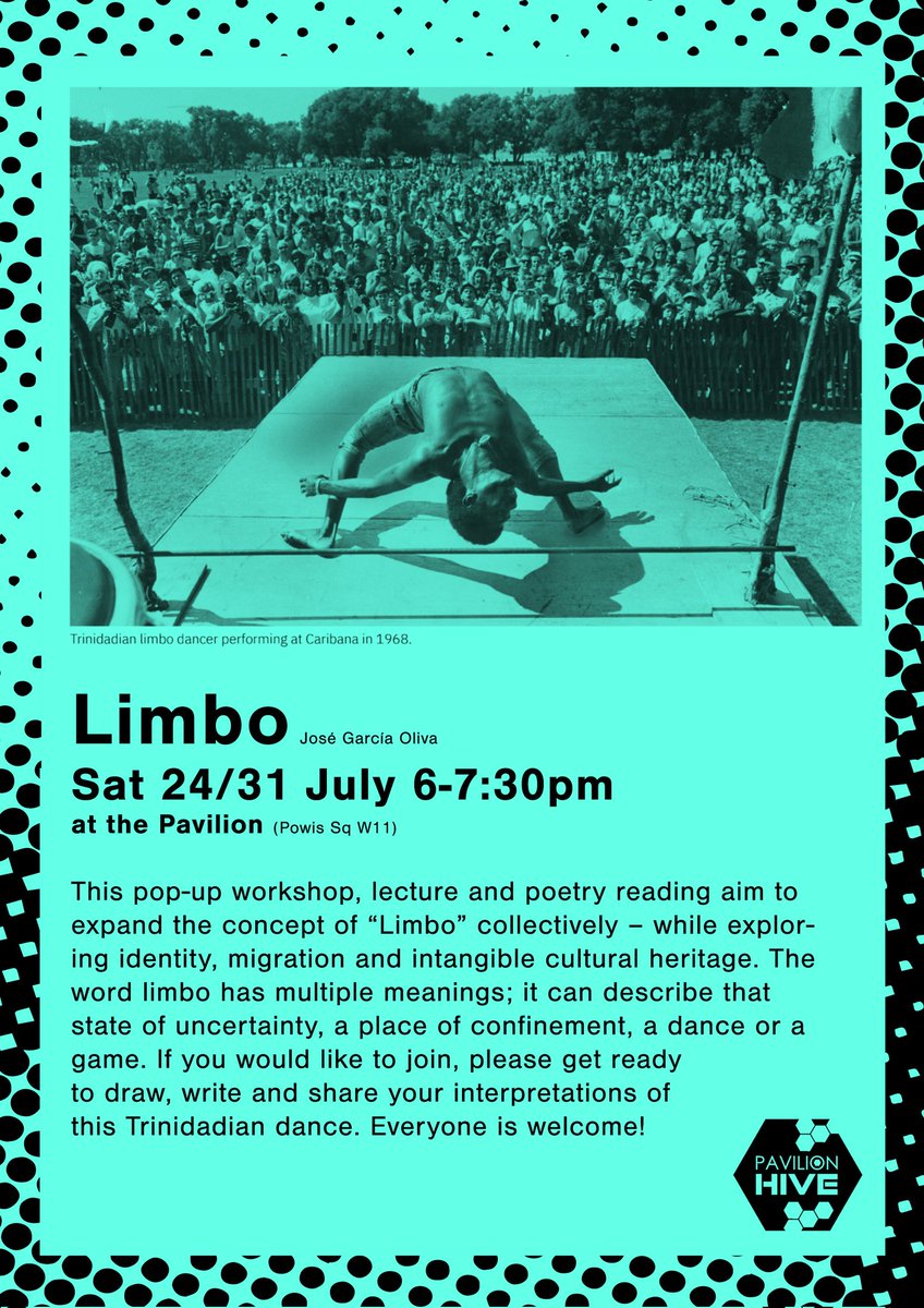 portopav's tweet photo. Special event at the Portobello Pavilion this evening - Limbo - #workshop #lecture #poetryreading with José Garcia Oliva @I_SisPoet #limbo #portobellopavilion #pavilionhive #TrinidadandTobago https://t.co/iqvl6wdRvU