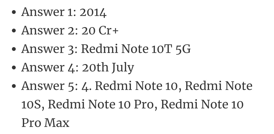 sumersinghAP's tweet photo. @amazonIN #RedmiNote10T5G #RedmiNote10T5GQuiz https://t.co/7e2z5lShtb