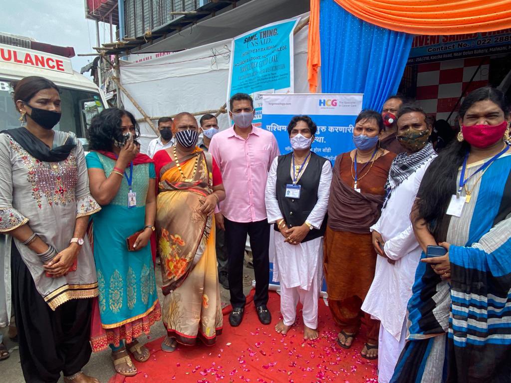 AslamShaikh_MLA's tweet image. Free vaccination camp for 100 #transgender’s by 'Triveni Samaj Vikas Kendra' today in my constituency at Malvani, Malad (W). I appreciate the initiative. 
#VaccinationDrive