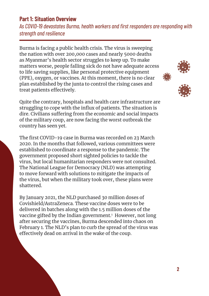 PVamplify's tweet photo. .@HURFOM's new briefing paper highlights how the #Myanmar military deliberately exclude the most vulnerable from access to healthcare, in order to preserve their own interests in Mon State, Karen State &amp; Tanintharyi region. Full report https://t.co/4PBMDGkOIs https://t.co/ylaMVrmEyp