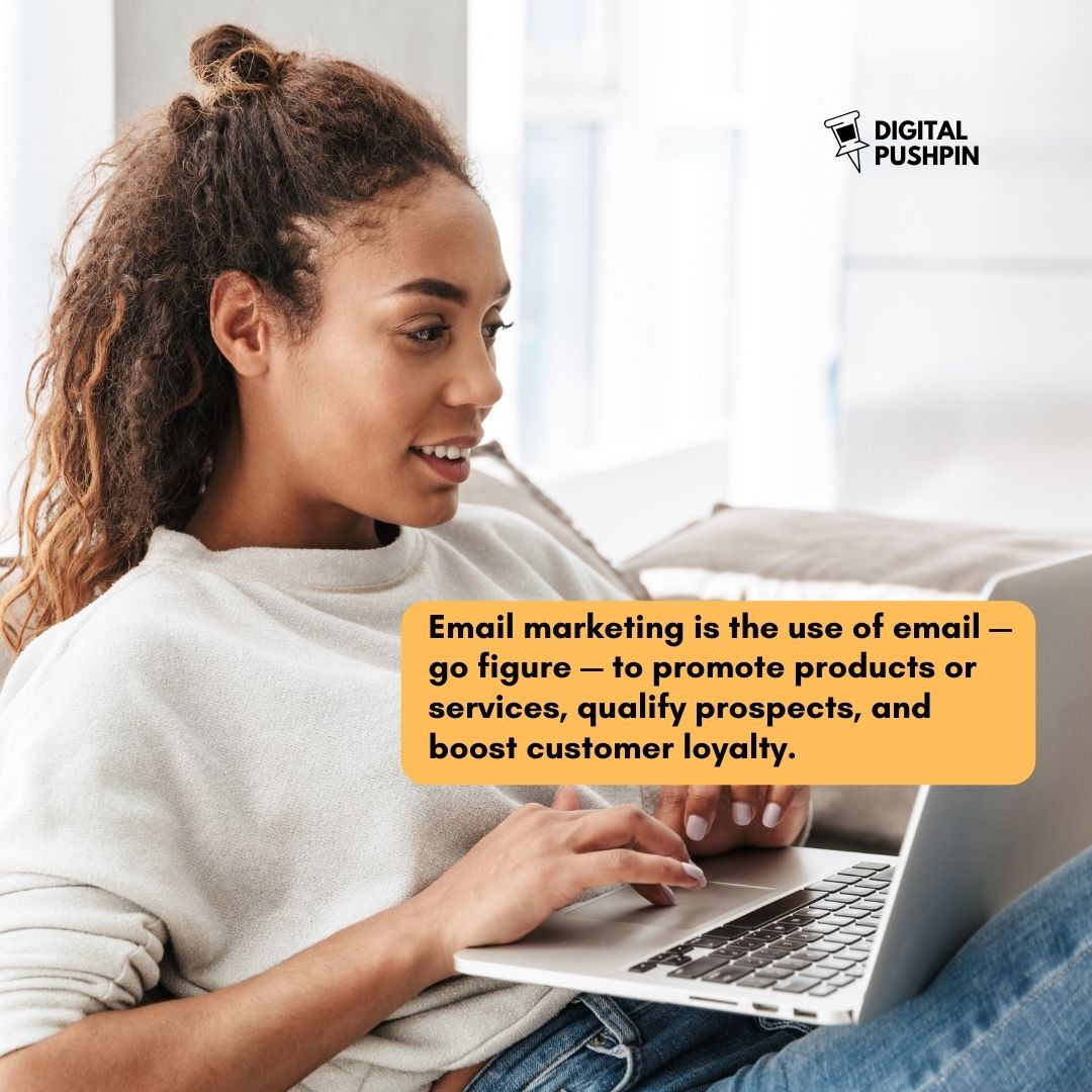 DigitalPushpin's tweet image. The benefits of email marketing are huge.

When resources are limited, budgets are tight, time is short, and conversions are needed, who do you call? Or rather — more practically speaking — who do you send? (Because, really, who uses a phone to make calls anymore.)