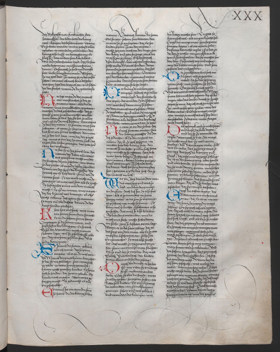 LGcommaI's tweet photo. Erec (also..Ereck) is a #MiddleHighGerman poem written in rhyming couplets by #HartmannVonAue. It is thought to be the earliest of #Hartmann's narrative works
..dates from around 1185. An adaptation of Chrétien de Troyes' Erec et Enide, it is the 1st Arthurian Romance in German. https://t.co/iXIpSwiH1T