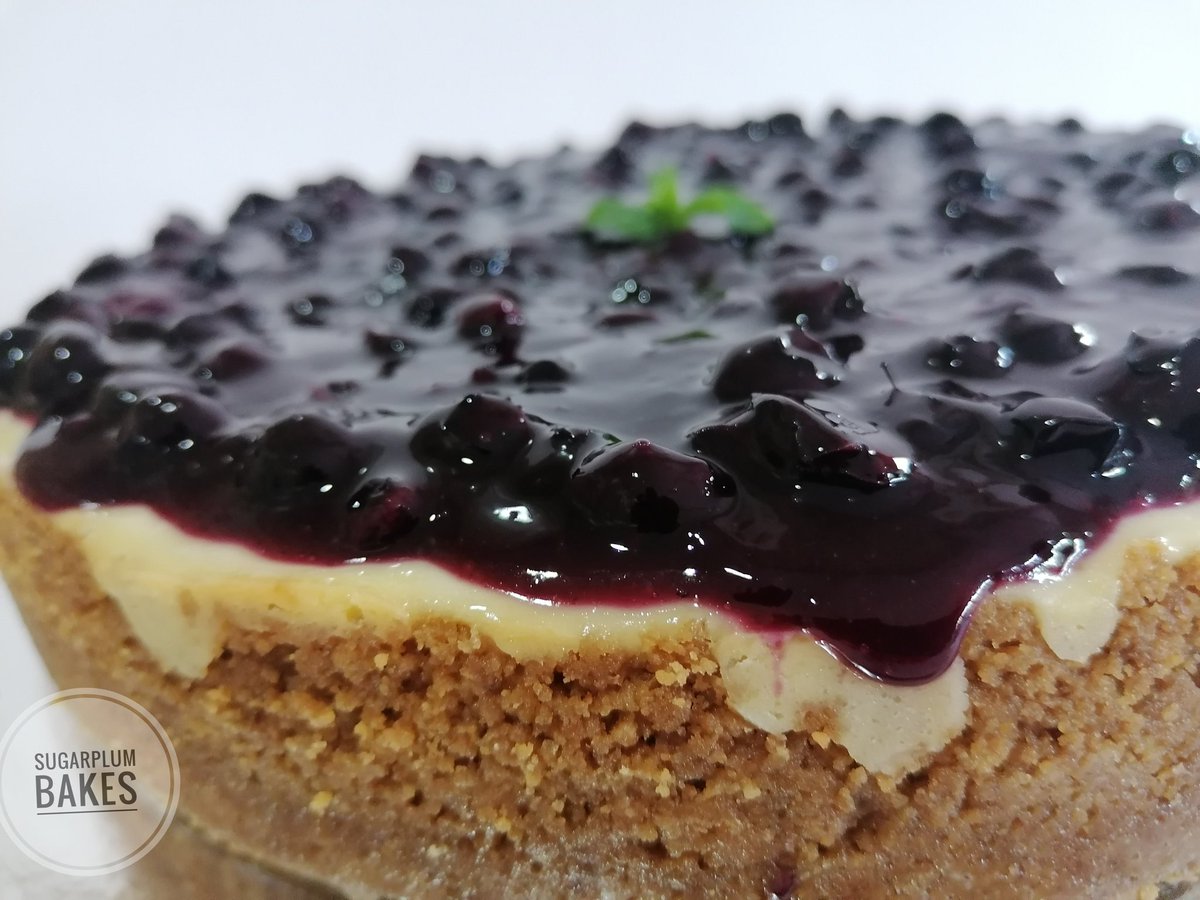 Blueberry cheesecake is the real star of the show over here.

#cheesecake #bakedcheesecake #blueberrycheesecake #berryseason #SugarplumBakes #freshanddelicious