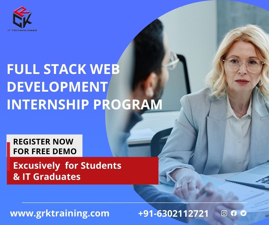 GrkTrainings's tweet photo. #Passionate about creating your #own #web #product from #scratch? Join #GRK Training 2-Month #Full_Stack Web #Development #Internship Program and gain relevant #skills in the Web Development domain.
#SaturdayVibes #career #education https://t.co/nUIUfbWNGK