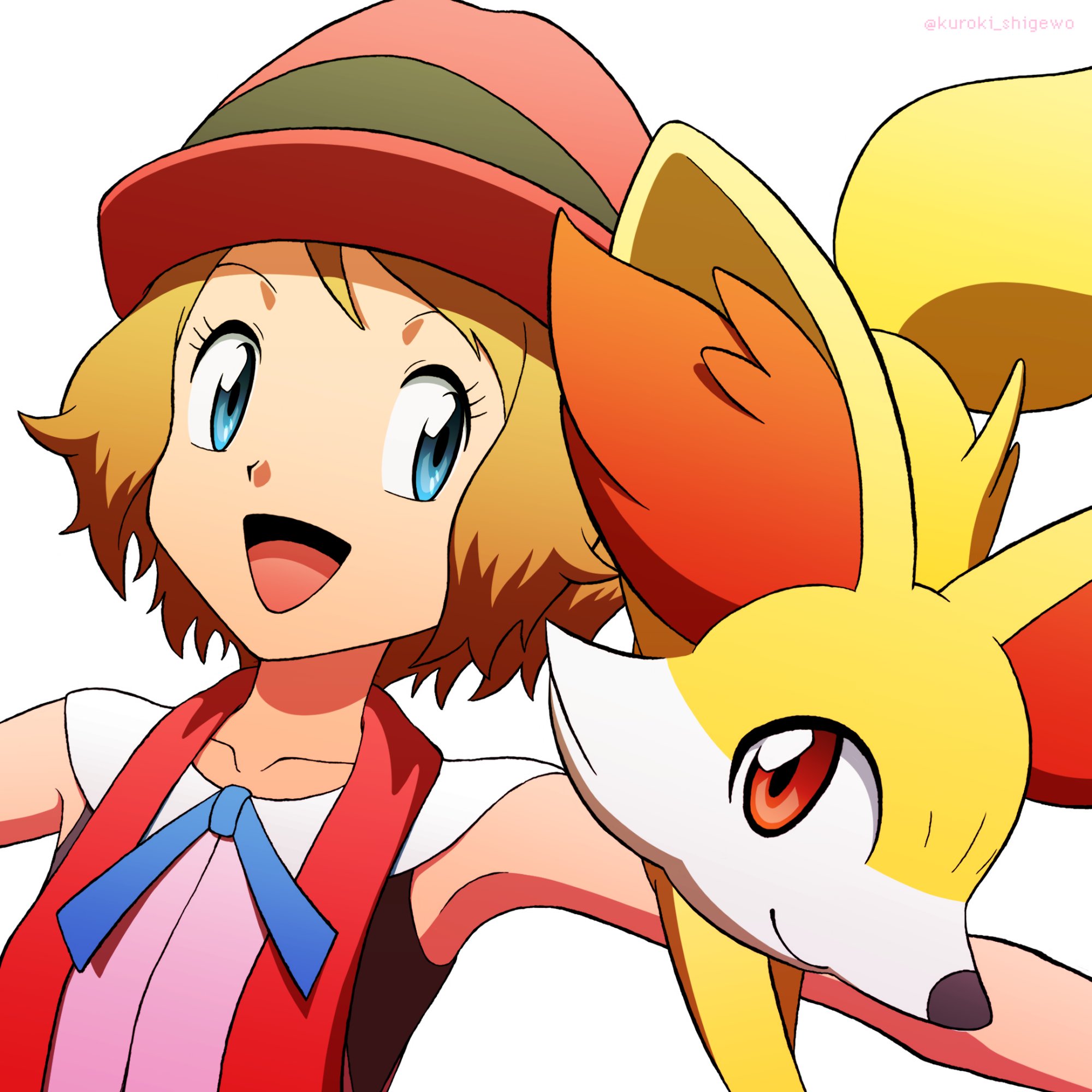トム Rt Kuroki Shigewo セレナ と フォッコ を描きました 元ネタ アニメ ポケモンxy ポケモン ポケットモンスター アニポケ ヒロイン ポケモンイラスト イラスト 絵 ポケモン絵描きさんと繋がりたい 絵描きさんと繋がりたい