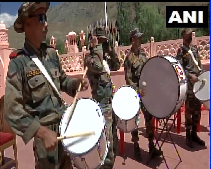 ANI's tweet photo. Ladakh | Preparations for Kargil Vijay Diwas in full swing at the War Memorial at Drass. The celebration will take place on July 26 https://t.co/Kv2miPSLV7