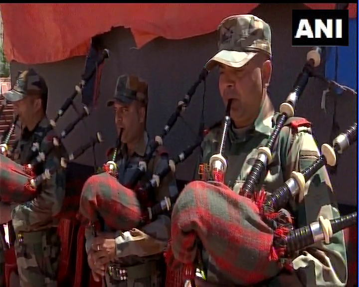 ANI's tweet photo. Ladakh | Preparations for Kargil Vijay Diwas in full swing at the War Memorial at Drass. The celebration will take place on July 26 https://t.co/Kv2miPSLV7