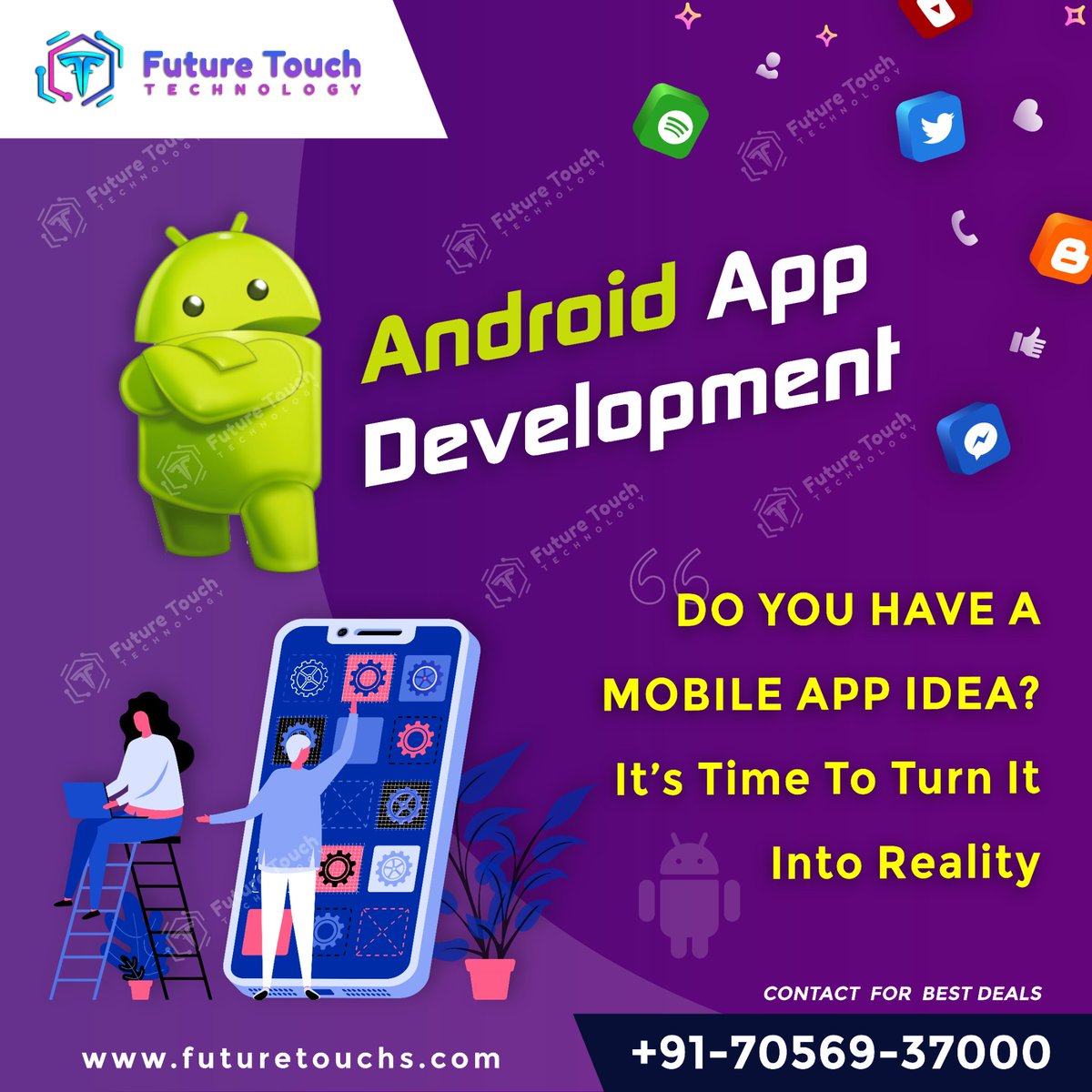 futureittouch's tweet photo. "Future Touch specializes in design &amp; Development any kind of Application while keeping the needs of its customers in mind. "
Contact Us: +91-7056937000
visit us -https://t.co/CQsgbUIpAr
#androiddeveloper #androidapps #AndroidDevChallenge #Android
#webdesignserviceschandigarh https://t.co/S2Zg29zsoZ