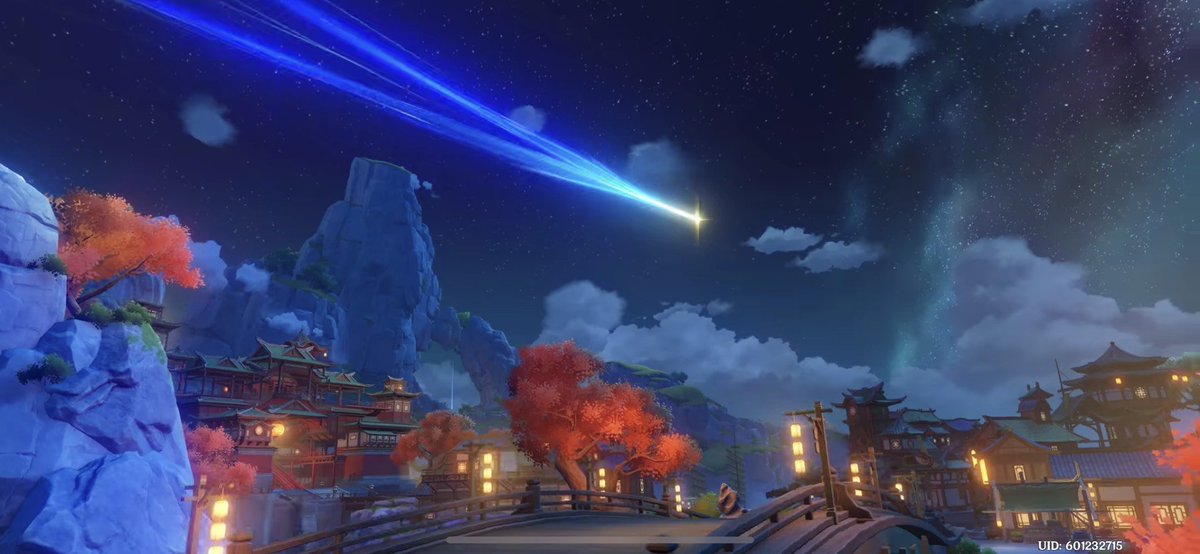khaenriahcom's tweet photo. ✨ Starfell Lake was formed by the twins
The twins arrived as falling stars at least five hundred years ago. 

The Starfell Lake Viewpoint reads: "A poem says that a star once fell to the earth, forming this lake." Could our travelers have been the stars that formed Starfell? https://t.co/lgeZIChHYL