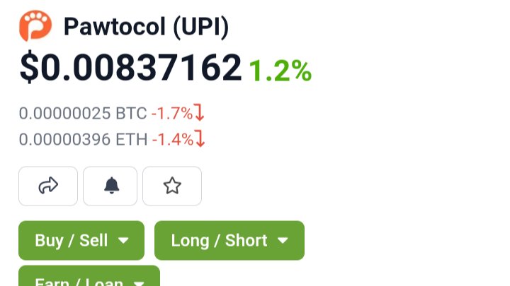 Pawtocol $UPI market cap $2.1M
Crypto token for pets
https://t.co/GCA3Wj5UTZ
$btc $eth $doge $shib #cats #dogs #meow #woof #pets #cryptocurrency https://t.co/TsjHcnEx9P