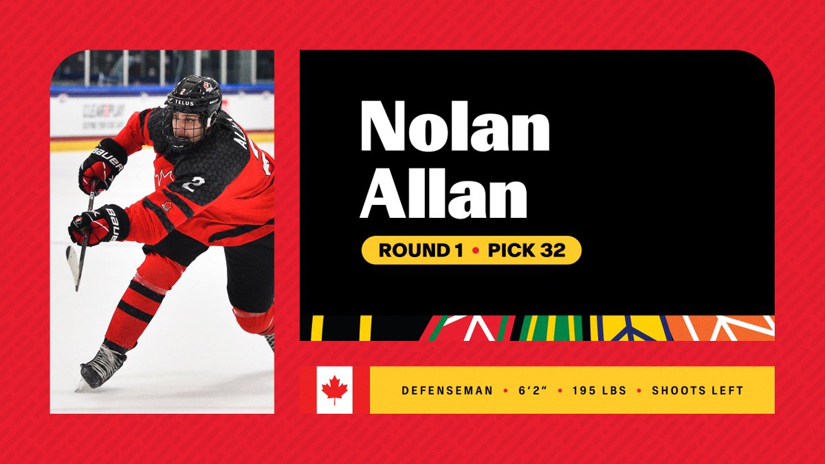 We've selected defenseman Nolan Allan from the <a href="/PARaidersHockey/">Prince Albert Raiders</a>!  

Welcome to Chicago 🌆