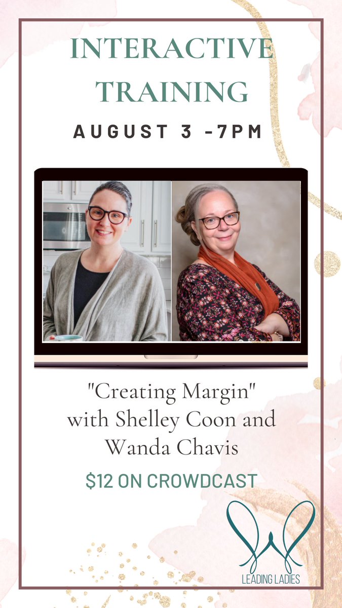 ribbonsofblue's tweet photo. Exciting Interactive interview training with Shelley Coon and me - we're talking about creating margin and coordinating the chaos of weekends!
https://t.co/KEHGbr8TUT https://t.co/fz0NaHvp7p