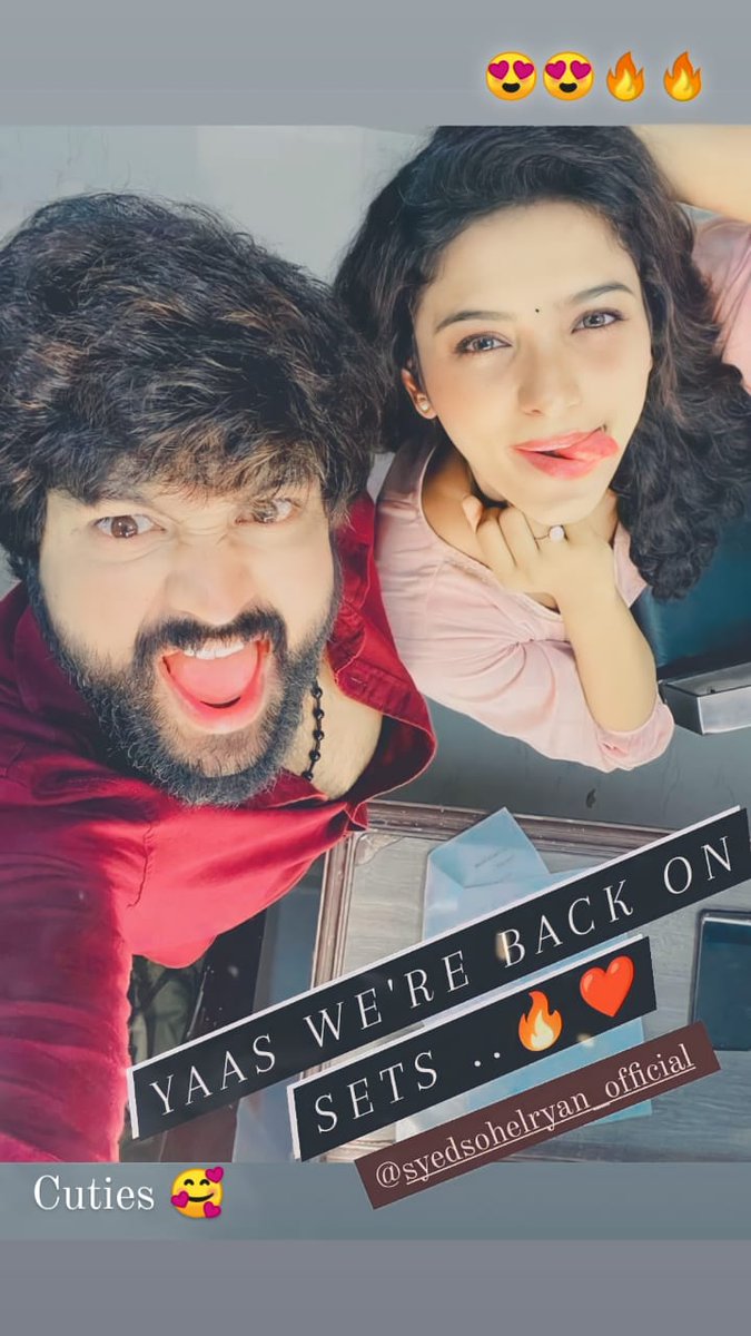 Sohelion2's tweet photo. Cuties are back to shoot 🥰🥰❤️

@RyanSohel @RoopaKoduvayur 

#SyedSohelRyan #Sohel #SohelFirstLook #SohiHelpingHands #ISmartSohel https://t.co/vUxyZ2vXKI