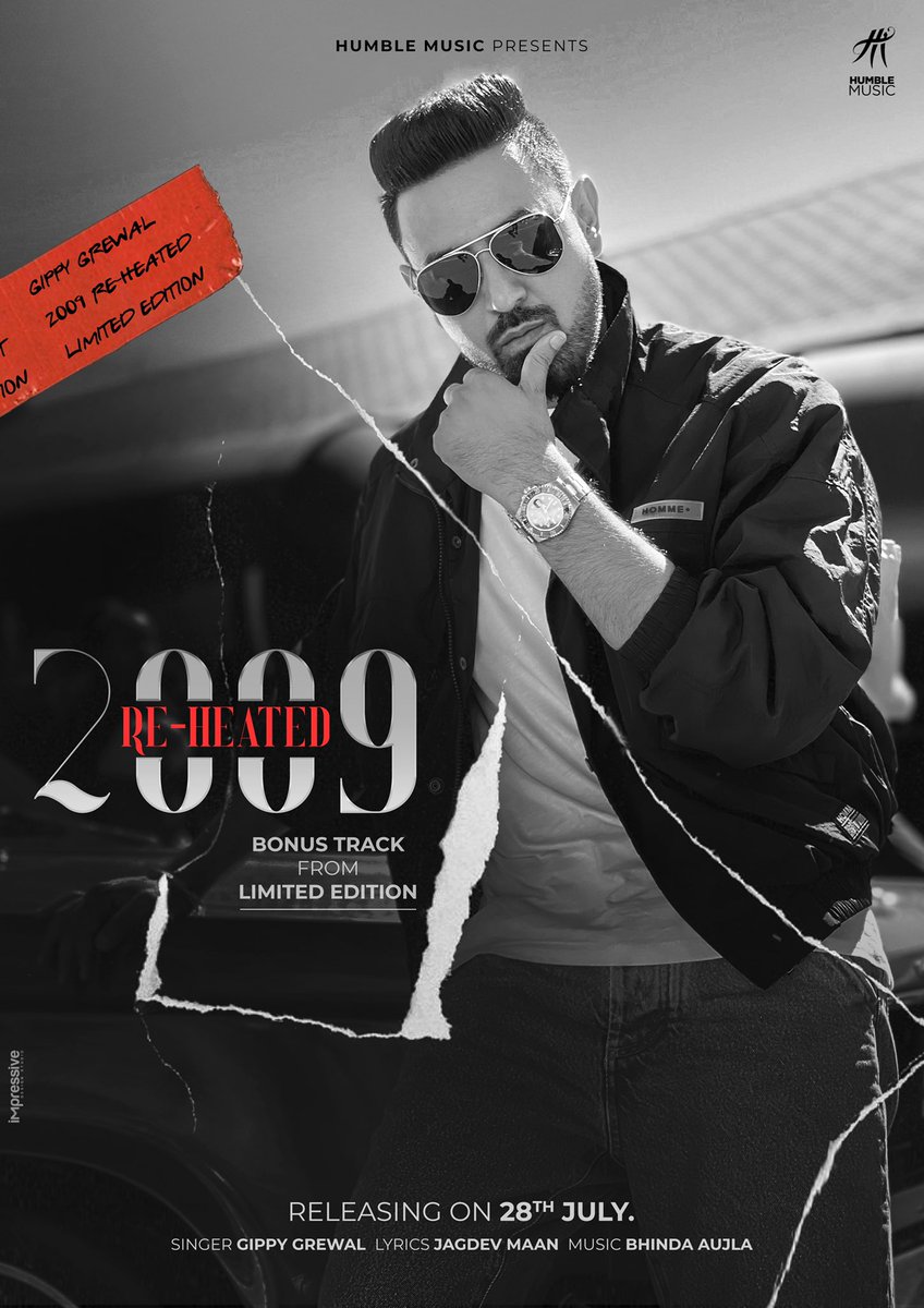 bhana_la's tweet photo. 2009-ReHeated 🔥Releasing On 28th July 👍
#LimitedEdition Album Soon 👍
@GippyGrewal @TheHumbleMusic #JagdevMaan #BhindaAujla
@bhana_la @gurpreetsbhasin @OneDigitalEnt https://t.co/DuiABc1Jj4
