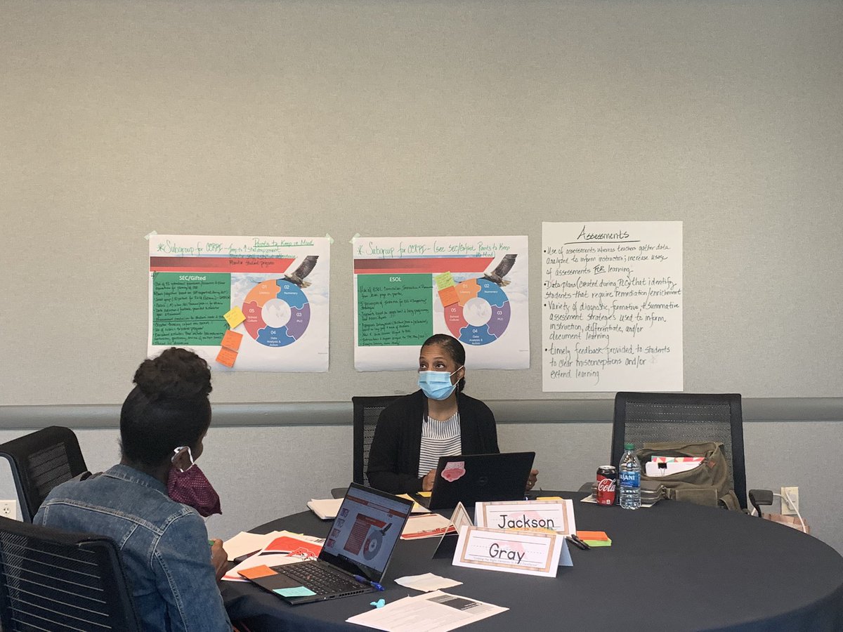 DrTamaraCandis's tweet photo. Had the pleasure of spending time with the Parklane leadership team as they spent the day analyzing their data and linking it all together for student success @asanders_PES @KeenyaJ @LetMeTeachplz @lelemillerzion1 @Msgray_withanA @AshleyRucker85 @TeachSingleton #PESBackAtit https://t.co/Rwj7sJWaU4
