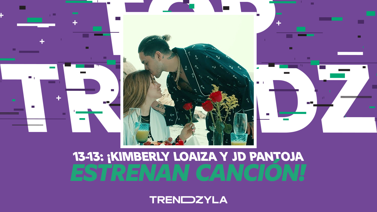 trendzyla's tweet photo. .@Juandedios_P y @KimberlyLoaiza_ han dejado encantados a sus millones de seguidores con el lanzamiento de #1313, un tema muy romántico y cuyo nombre está inspirado en la fecha que se conocieron. ¡El video te va a encantar! #TopTrendz #Trendzyla #JuanDeDiosPantoja #KimberlyLoaiza https://t.co/KklD8k9s41