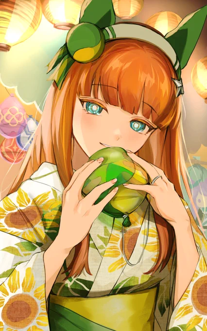 スズカと夏祭りデート #ウマ娘 