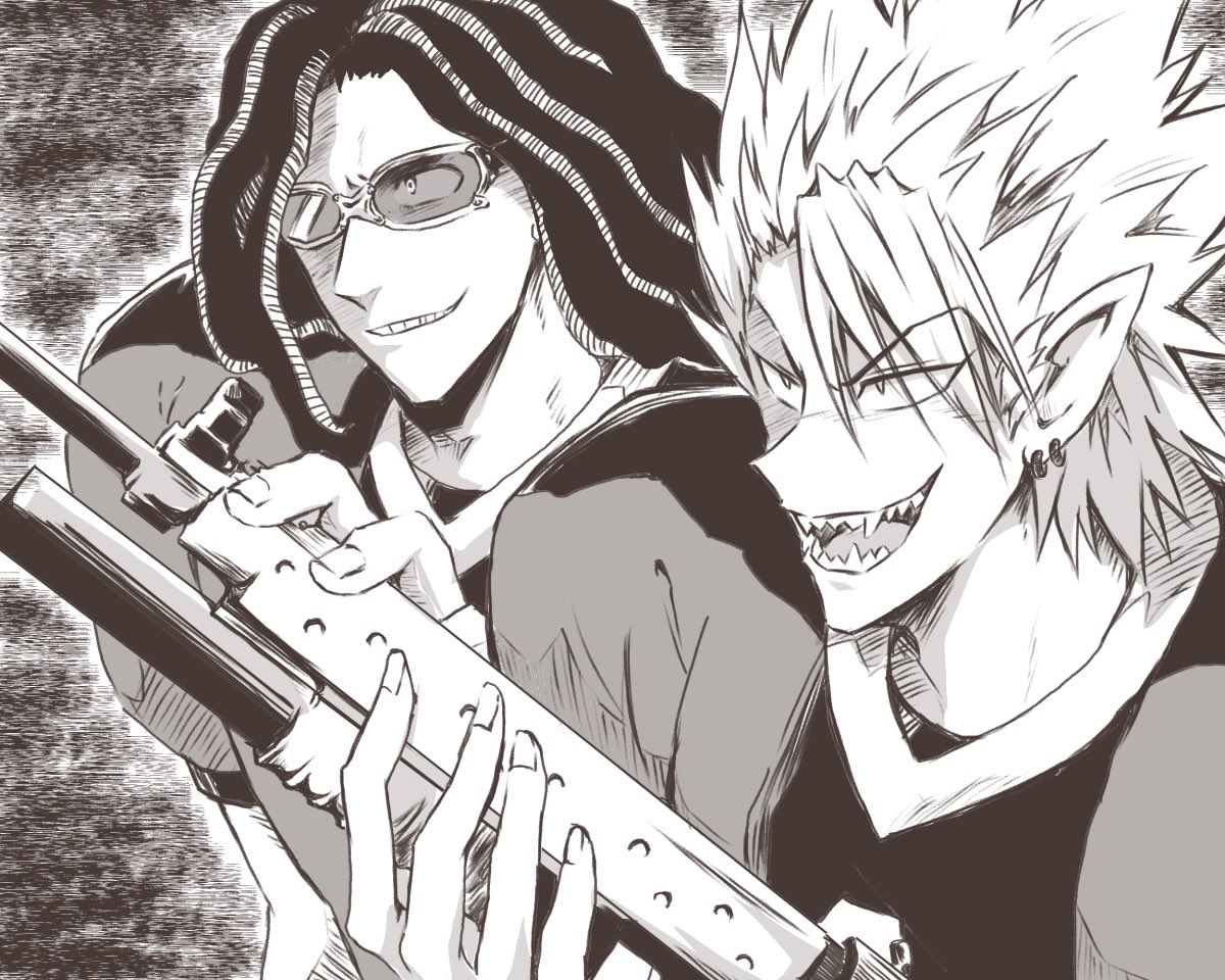 DMMクーポンでアイシ買って、全巻読み返したら再燃してしまった~~~!!!
蛭魔妖一が本当ズルいんだよ~~~~好きすぎるんだよ~~~
阿ヒルの女なんで37巻で死んだ思い出・・・
物騒なこの二人が楽しそうにしてるとこが好き・・・
初描き・・・超ムズイ・・・