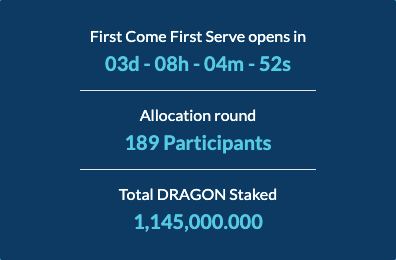 LPDiToken's tweet photo. 89 Participants staked 1145000 DRAGONs in IDO Launchpad to get places to buy the first IDO on Kardiachain - LPDi Token.

3 days 8 hours to go. Get a ticket by staking DRAGONs in IDO Launchpad now at https://t.co/4wdgF9NhT6 https://t.co/fi8kbgwTsM