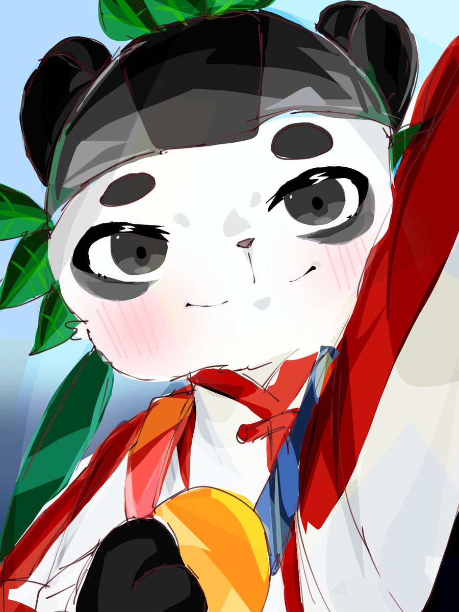 He4470's tweet photo. 恭喜中国代表团在东京奥运会取得第一枚金牌！#Olympics #福娃晶晶 #奥运福娃 #Tokyo2020 https://t.co/sk50SirLRT