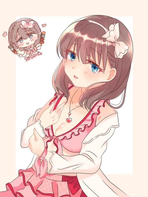 今日も暑いのでまゆ落書き&amp;塗り練 まゆすき💕 #佐久間まゆ 