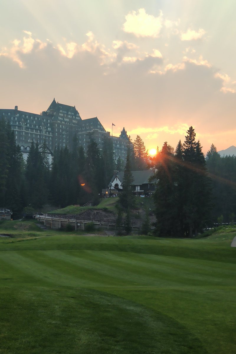 Nite nite Banff Springs ⛳💕 @GolfinBanff #Banff #Alberta