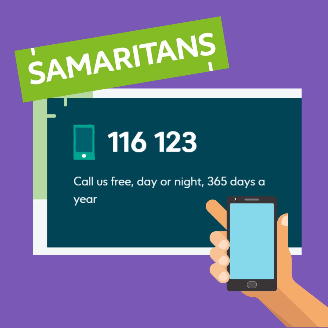 TracyMHFA's tweet photo. Today is Samaritan's annual Talk to Us #WeListen day to raise awareness that they're here for anyone who needs someone to listen, 24/7, without judgement or pressure. Whatever you're going through, call them free any time 116 123 📱 
#mentalhealthfirstaid #mentalhealthtraining https://t.co/K1cpm5rm4G