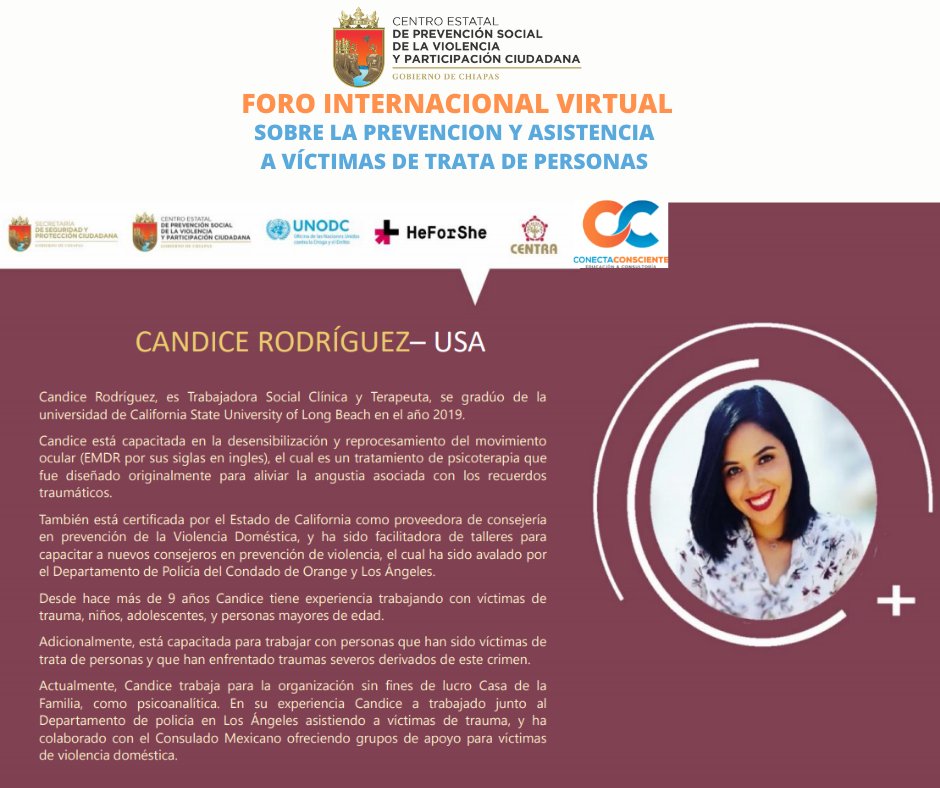 anneldelgado's tweet photo. Para hacer frente a la problemática social de la TRATA DE PERSONAS, es fundamental conocer los indicadores de riesgo para ser víctimas de este crimen

#todoscontralatrata #tratadepersonas #humantraffickingawareness #prevencion #conectaconsciente https://t.co/fnoSRhYqtm