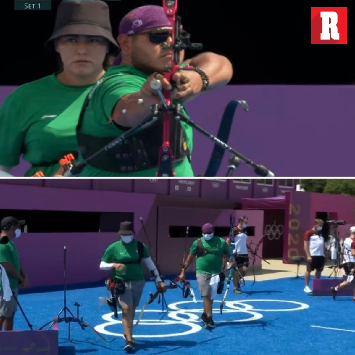 record_mexico's tweet image. MÉXICO ESTÁ EN SEMIFINALES 🇲🇽 MÉXICO VA POR MEDALLA 🤩 👏🏼

Alejandra Valencia y Luis Álvarez vencieron a Gran Bretaña.

PELEAN POR EL PODIO 🎯 FELICIDADES

🇲🇽 3-0 🇬🇧

VAMOS MÉXICO 💚 VAMOS

📸 @MarcaClaro