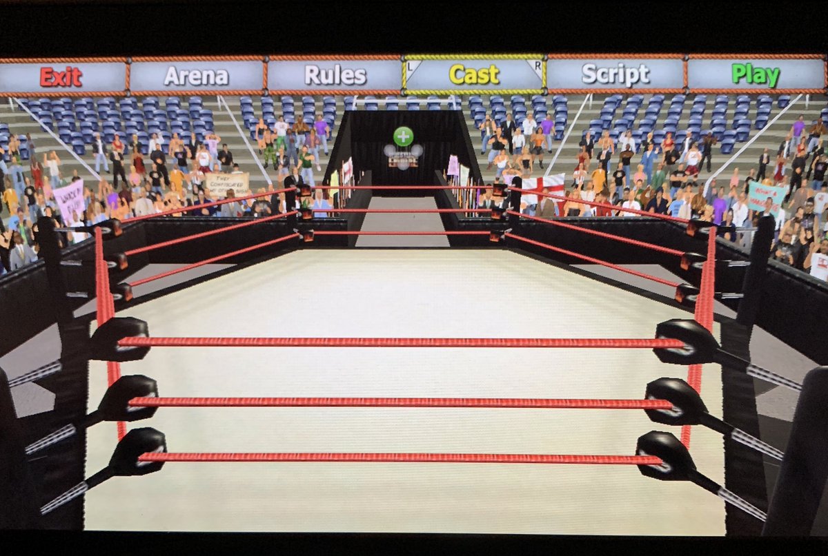 RealClydeiAm's tweet photo. @MDickieDotcom please help. I deleted all the cast from the screen and now cannot add any cast to the match in booking career. Effectively stuck cannot progress further. How do I fix this (on switch) #wrestlingempire https://t.co/m9jVL2XVnC