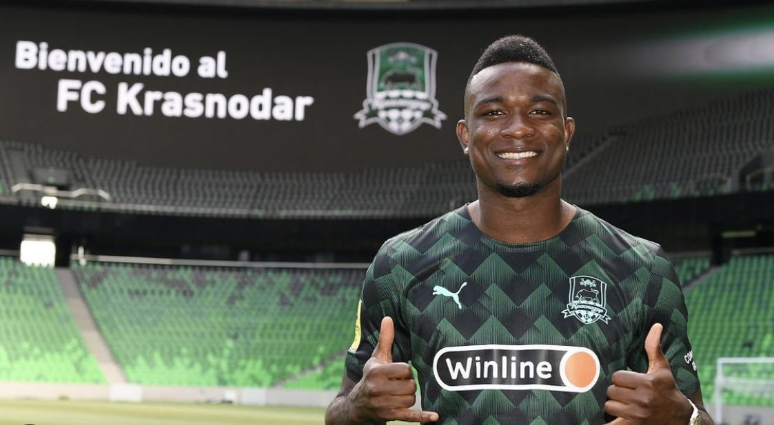 TransferNewsCen's tweet image. OFFICIAL: Krasnodar have signed striker Jhon Córdoba from Hertha Berlin for €20m.