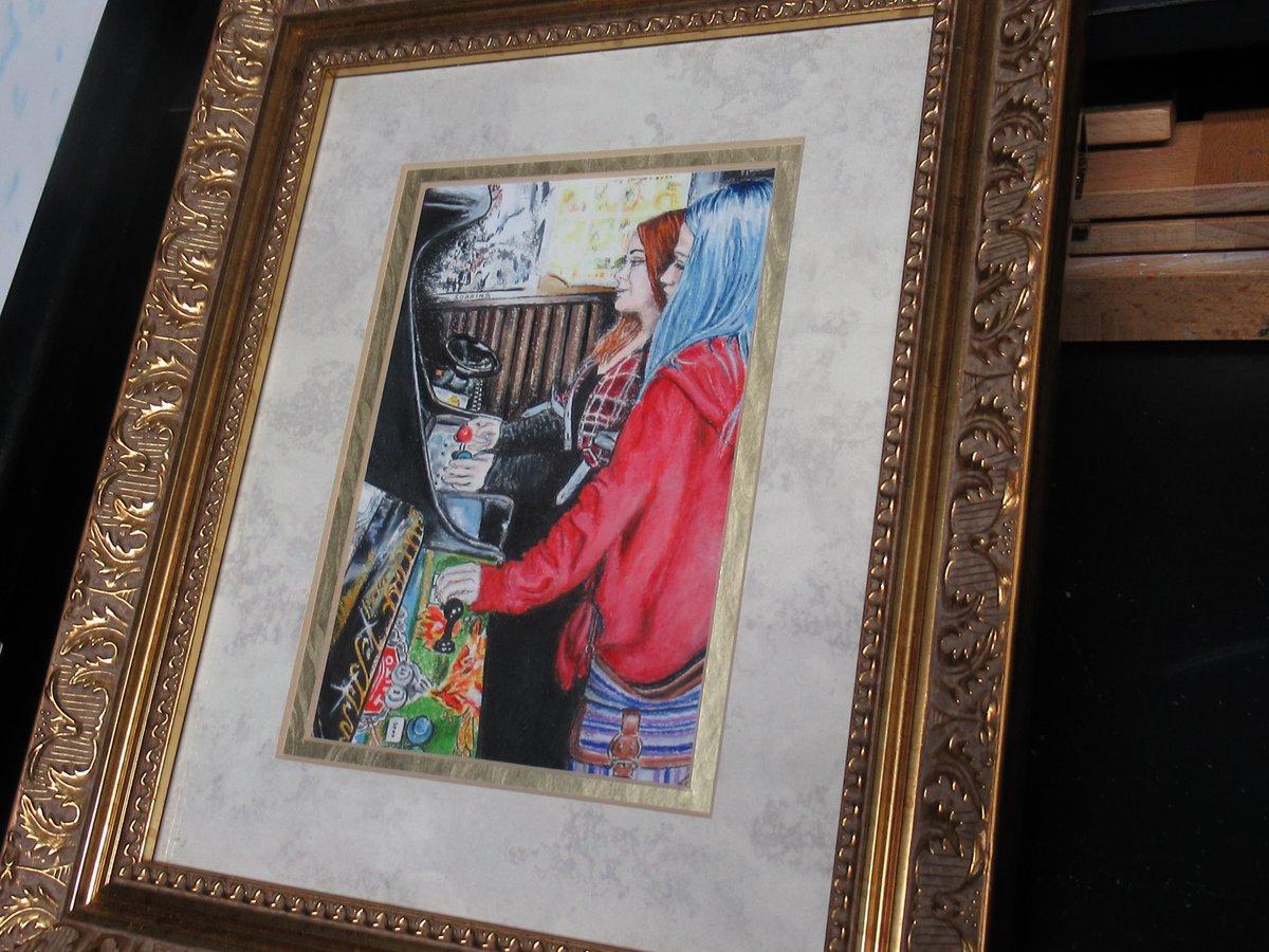 Framing some things today.
Re-arranging artwork on my walls in the art studio again. Had to have these two put up.๐
#art #artist #artstudiospace #artstudiowall #artframing #framedart #artstudio #artiststudio #washingtonartist #originalart #traditionalart #framingartwork https://t.co/ly1tE1jwoG