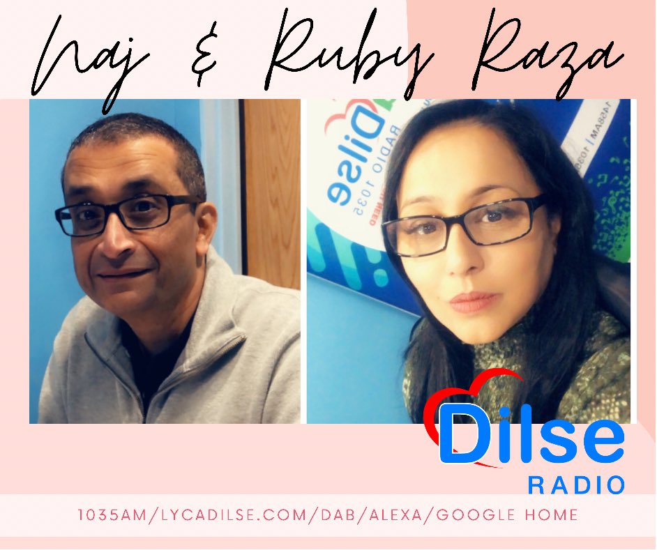 lycagoldradio's tweet photo. DilSe 💛💛
Catch Naj and @rubyraza on DilSe Radio 7-10am
#saturdaybreakfast show #GoldIsComing https://t.co/hZ34fJ1fg7