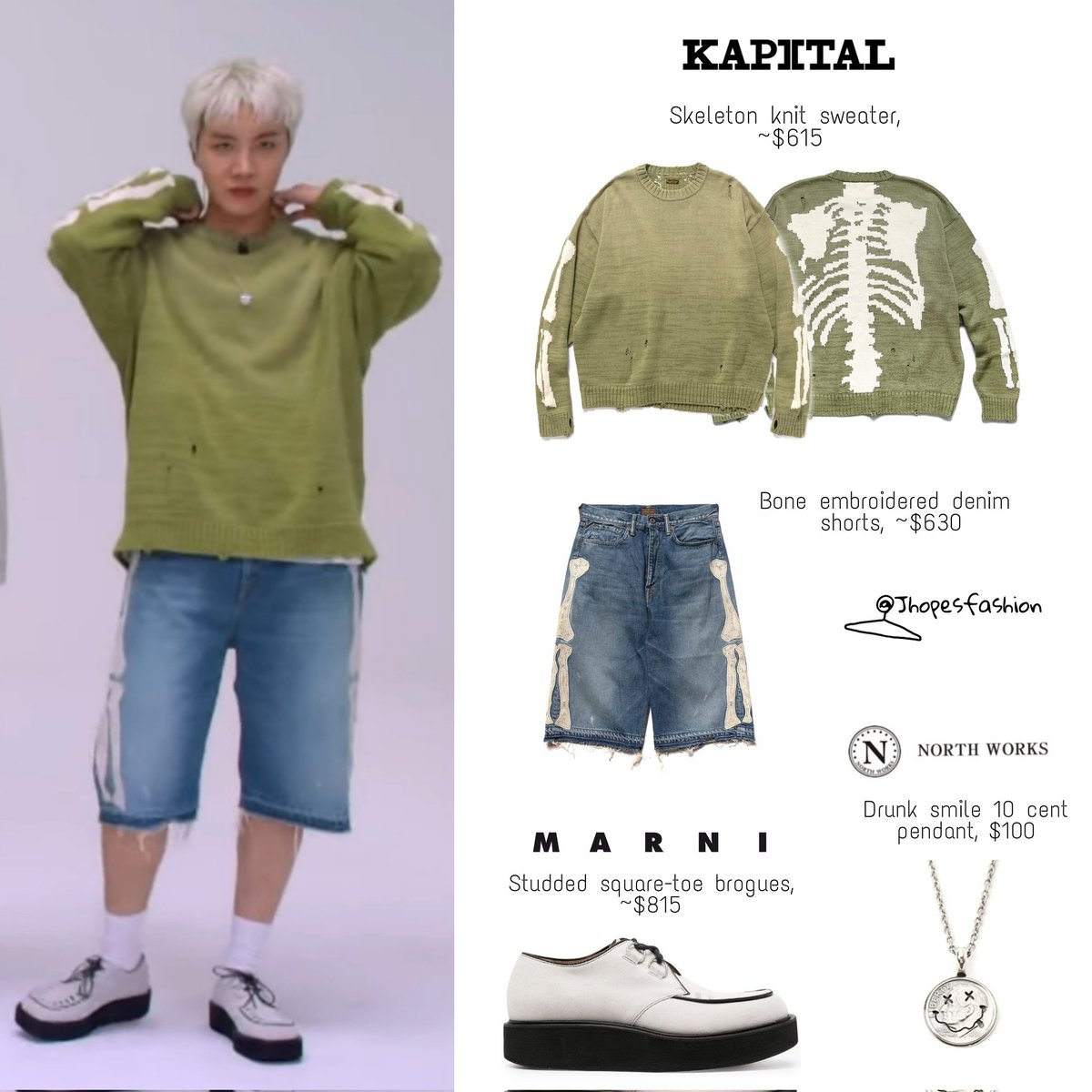 j-hope's closet (rest) on X: Hoseok's LV bag, pants & mule, AP watch,  Off-White t-shirt, Mastermind bucket hat and Human Made ring 210524 -  Twitter Weverse post #Jhope #제이홉 #Jhopefashion #BTS   /