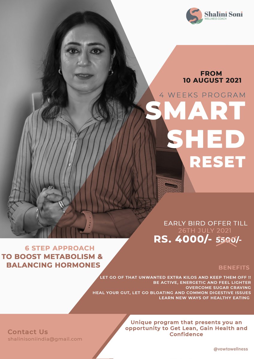vowtowellness's tweet photo. 4 Week Smart Shed Reset Program

Unique program that presents you an opportunity to Get Lean, Gain Health and Confidence
 
Join right now!
Dm us for more.

@vowtowellness 

#vowtocherish #vowtowellness #happyhormones #stressrelief #hormonalimbalance #meditationpractice https://t.co/wLIyDhhuzP