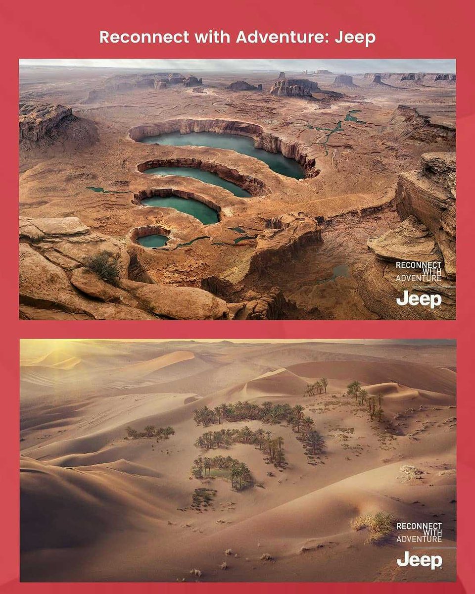 techmasters_off's tweet photo. Terrific campaign created by Leo Burnett, Publicis, United Arab Emirates for Jeep.
.
.
#CreativeAds #CreativeSpot #AdCampaign #Socialmediamarketing #socialmedia #Advertising #Marketing #TheAdNetwork https://t.co/o2GrkG5fHO