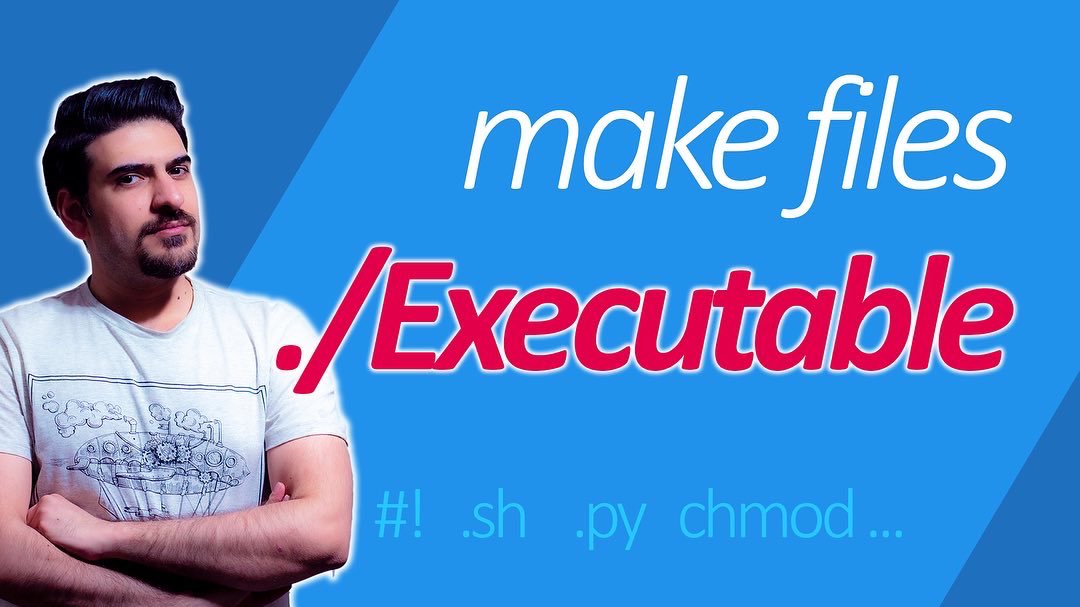 rezashahnazar's tweet image. youtu.be/CRCNJvuwl50
make files #executable
#shell_script #bash #zsh #binary #programming