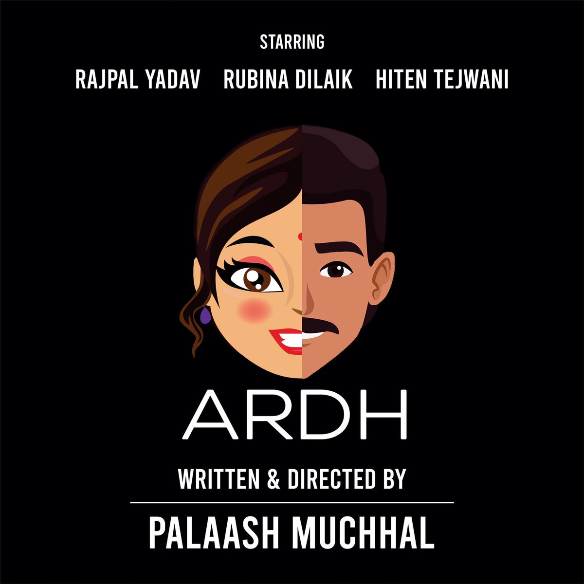 #Ardh -  story of  incomplete dream. Coming soon 

#RubinaDilaik  #PalaashMuchhal  #RajpalYadav | #HitenTejwani