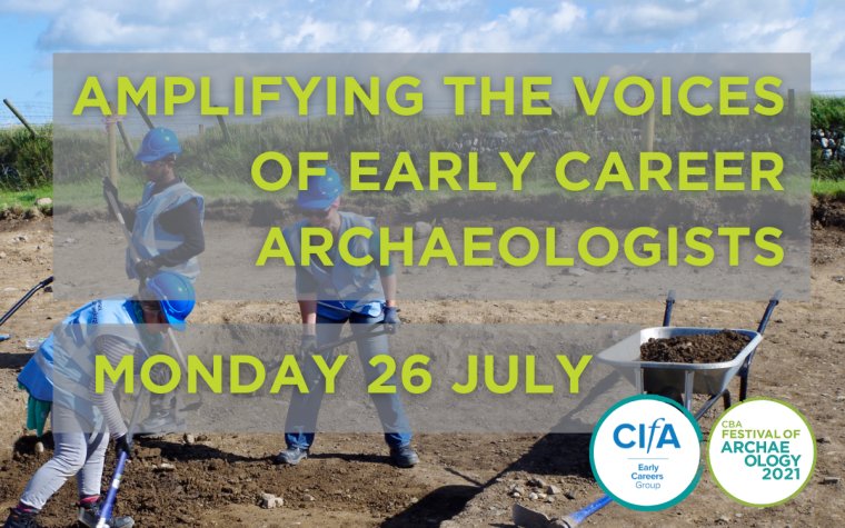 CIfA_EC's tweet image. 📢It's our early career #conference on Monday, part of the #FestivalofArchaeology. 

🗣️We hope you can join us from 3pm-9pm where we will have a whole host of talks, videos, posters and discussions from #students &amp;amp; #earlycareer archaeologists 
Register 👉 festival.archaeologyuk.org/events/cifa-co…
