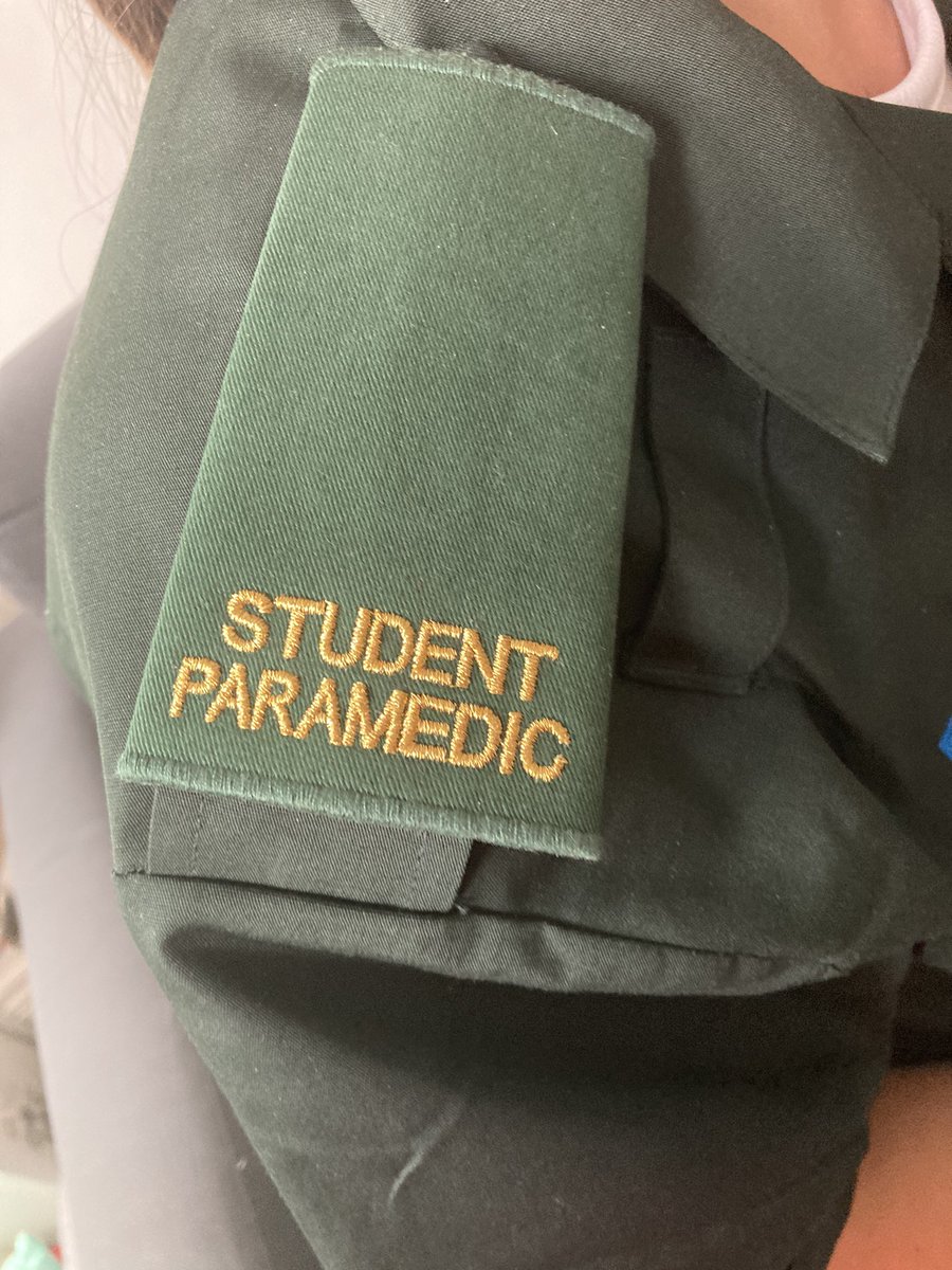 VampetteEm1's tweet photo. I did it! Yesterday was the last day of my AAP course. After a lot of stress and a few tears I’ve got through and now one step closer to where I want to be 😊🚑 @LouCollPService @Lborocollege @OFFICIALWMAS https://t.co/Df67UB7kx0