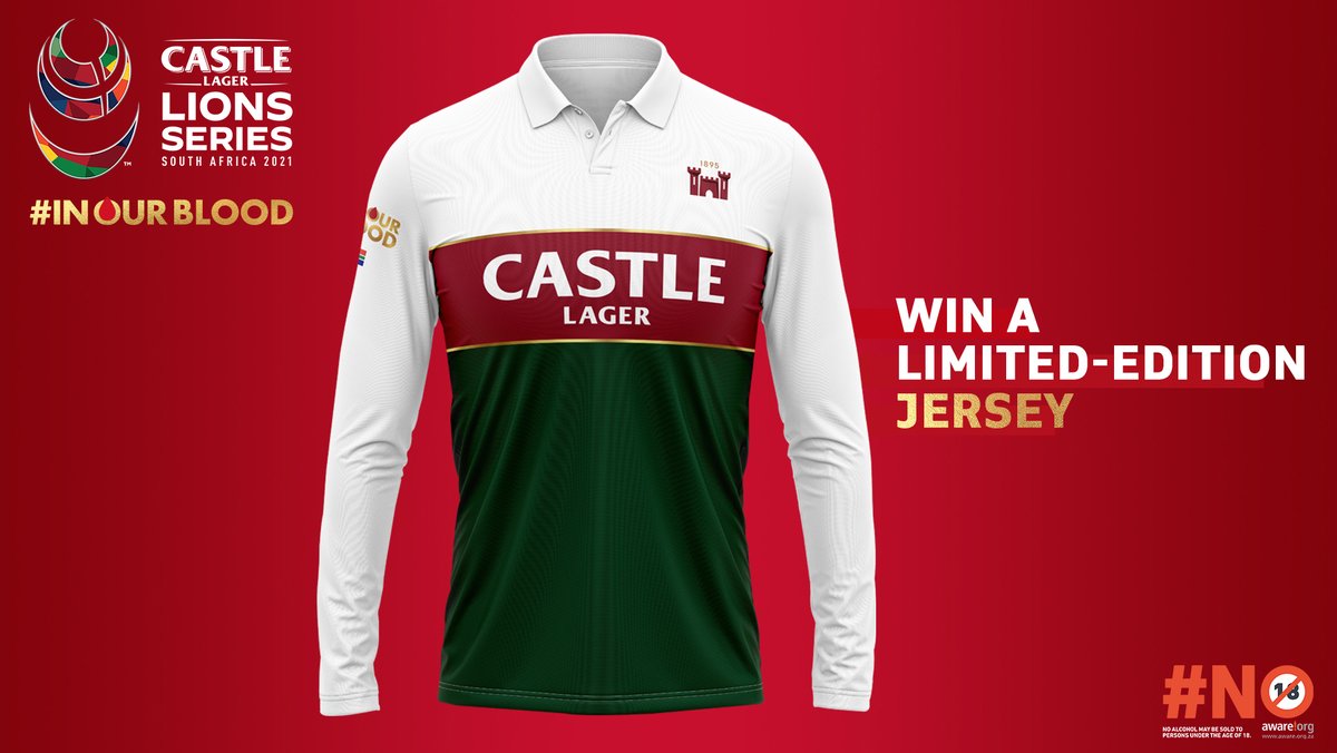 Castle Lager SA (@castlelagersa) on Twitter photo Try time is Castle time this #CastleLionsSeries! ๐ Retweet our post when the <a href="/Springboks/">Springboks</a> ๐ฟ๐ฆ or <a href="/lionsofficial/">British & Irish Lions</a> ๐ฆ score a try and you could win 1 of 10 limited-edition jerseys! ๐ #InOurBlood #BoksLions Try time is Castle time this #CastleLionsSeries! ๐ Retweet our post when the <a href="/Springboks/">Springboks</a> ๐ฟ๐ฆ or <a href="/lionsofficial/">British & Irish Lions</a> ๐ฆ score a try and you could win 1 of 10 limited-edition jerseys! ๐ #InOurBlood #BoksLions